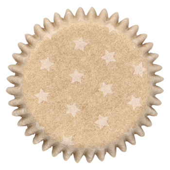 Mini Cupcake Baking Cases - Kraft